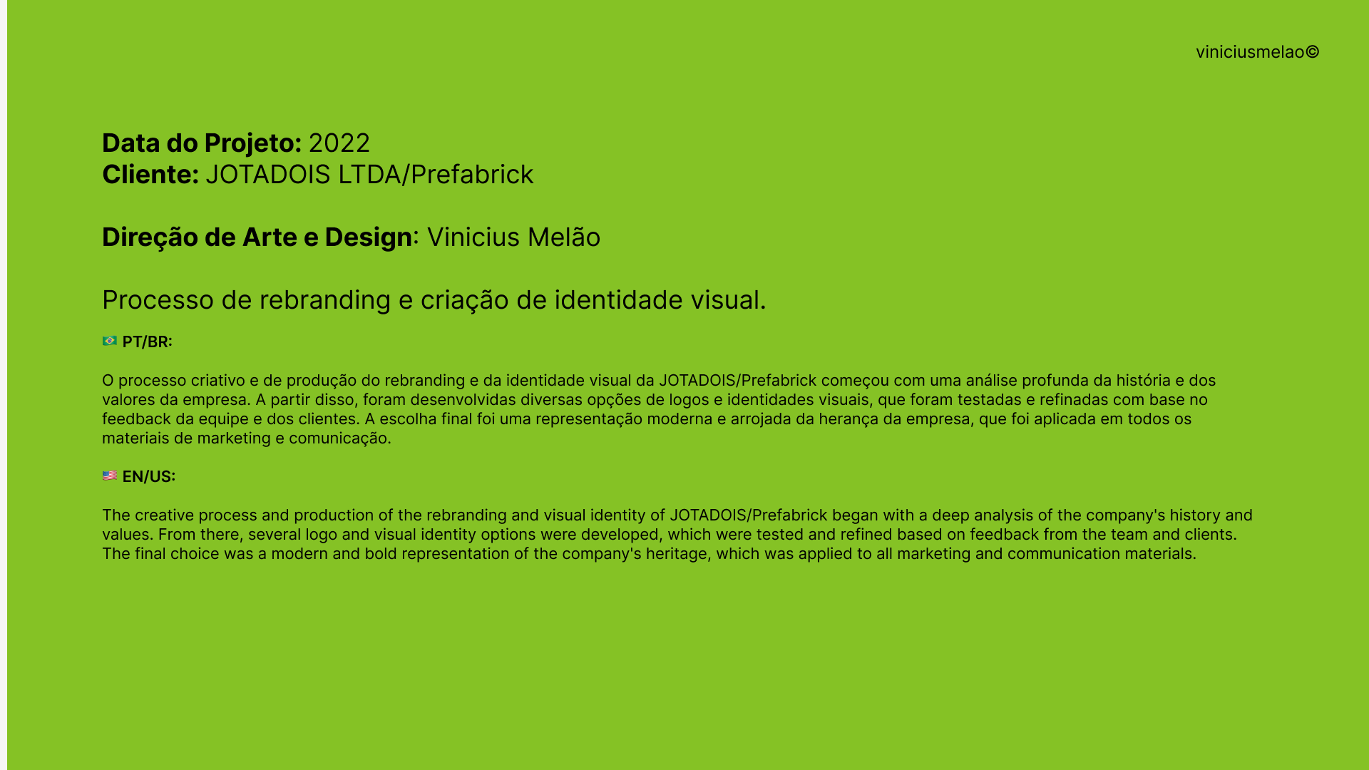 Prefabrick Engenharia - 2