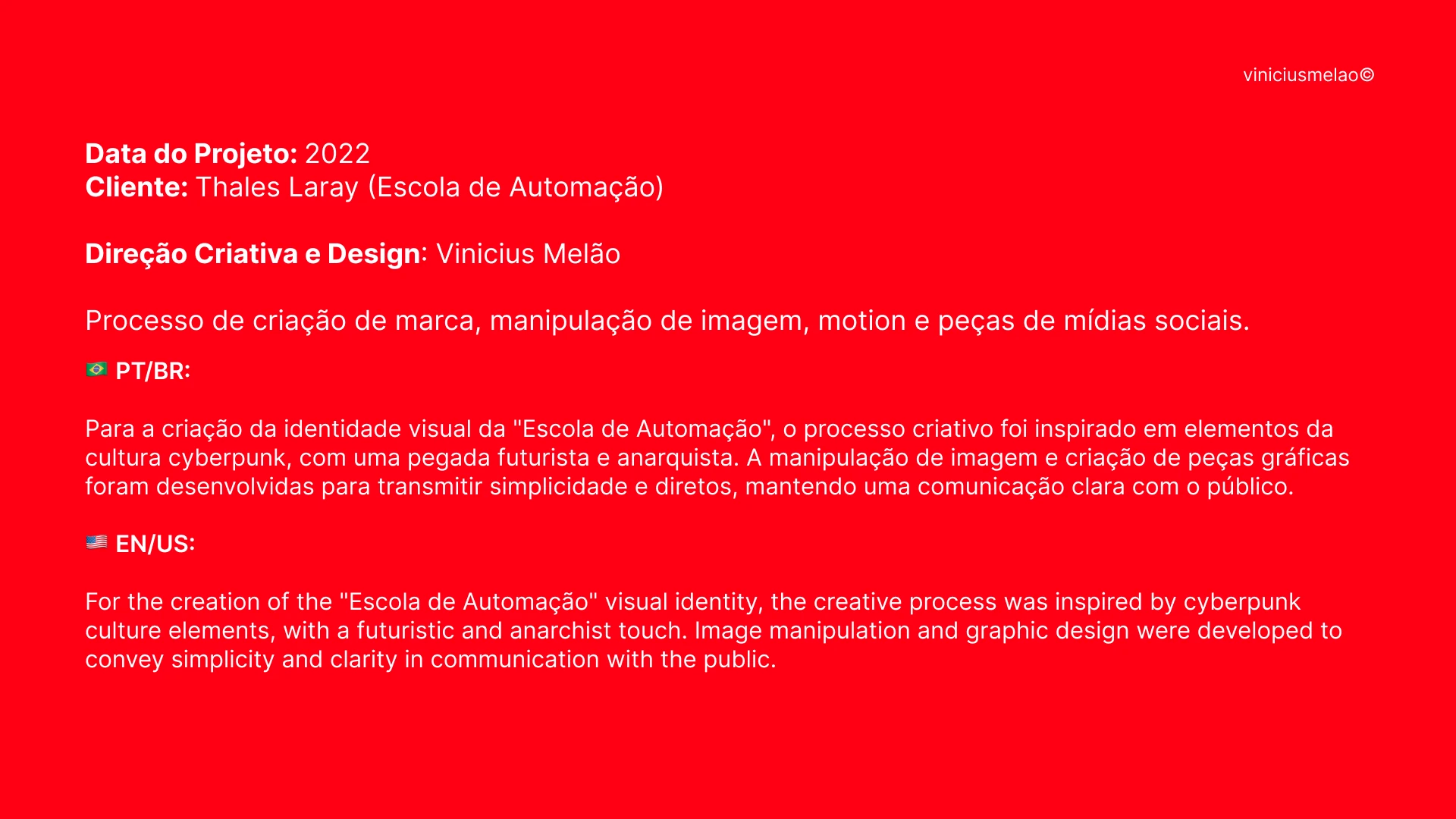 Escola de Automação - 2